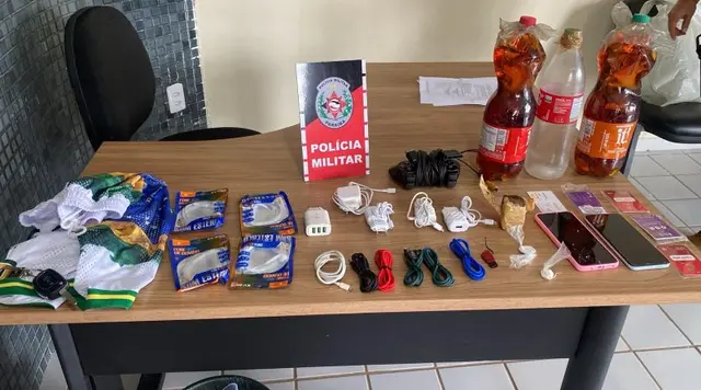 Suspeitos são detidos ao tentar lançar drogas em presídio de Sousa