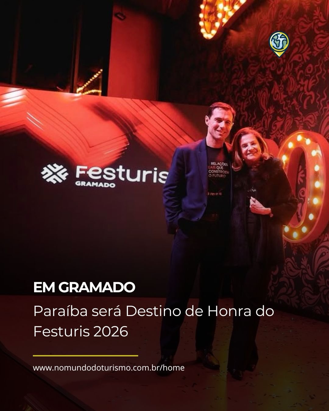 Paraíba será Destino Convidado de Honra do Festuris 2026