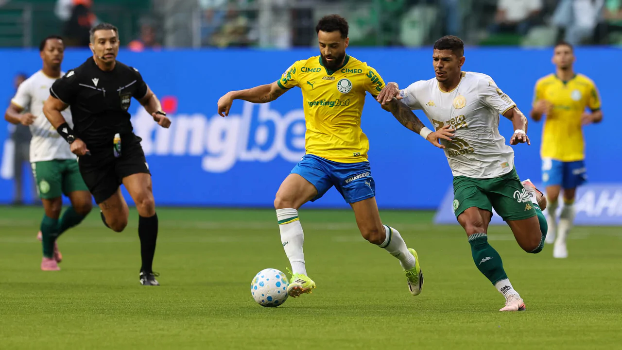 Palmeiras amplia vantagem e alcança 55,5% de chance de título no Brasileirão