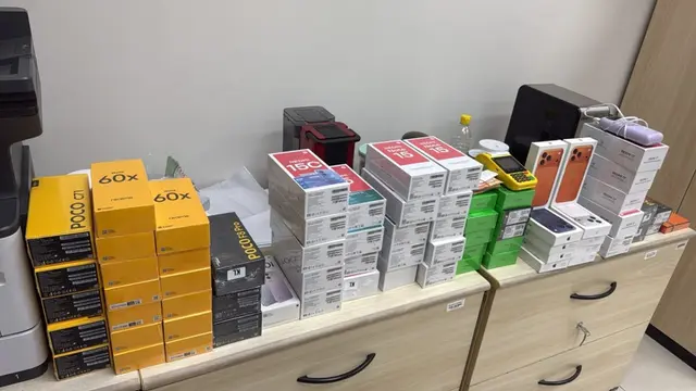 PF prende homem com celulares e perfumes sem nota em Campina Grande