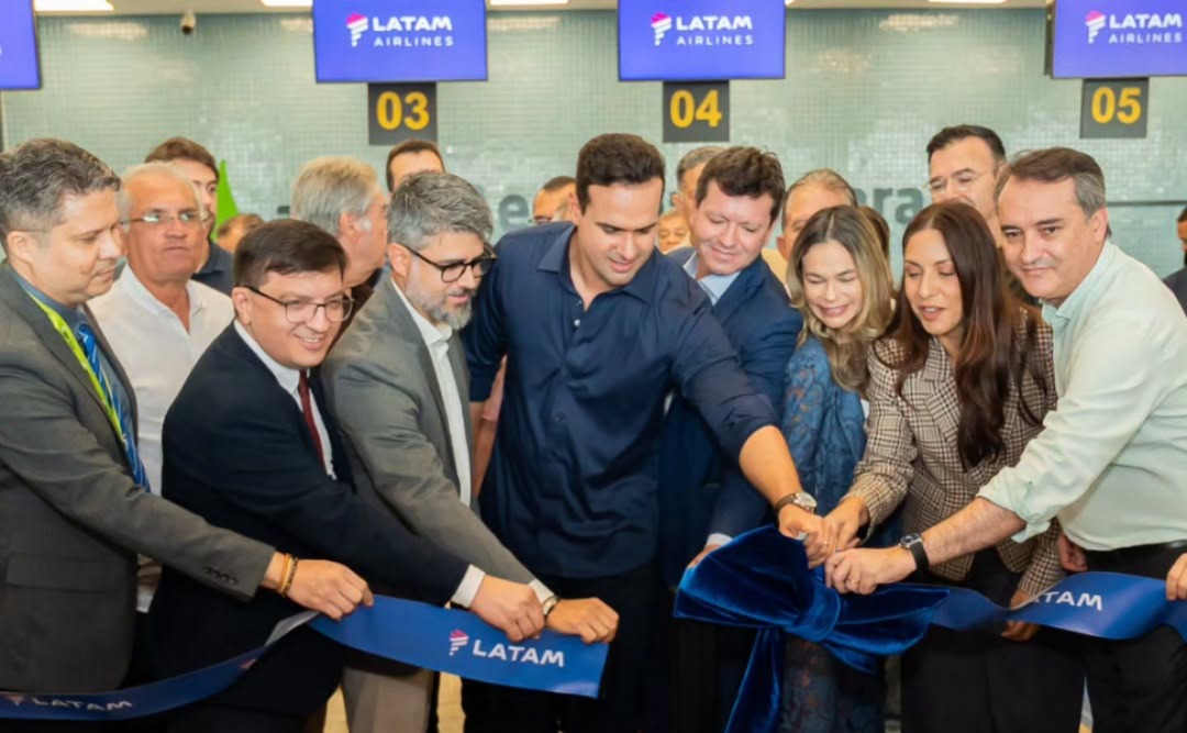 LATAM inaugura voo direto entre Brasília e Campina Grande