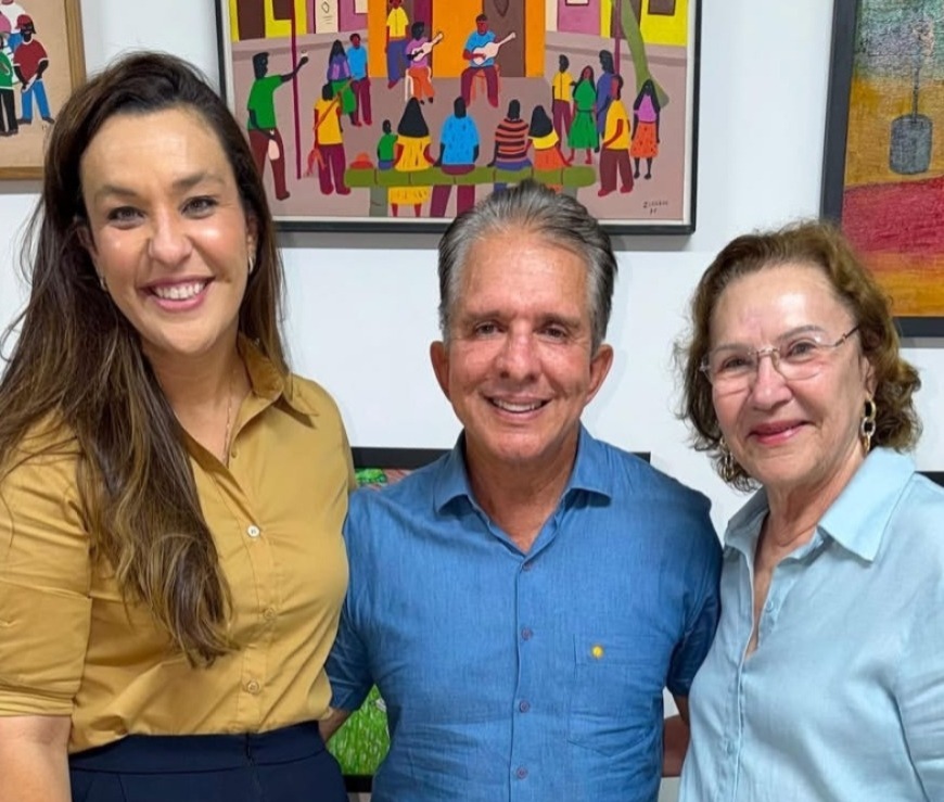 Léa e Camila Toscano oficializam apoio a Nabor ao Senado