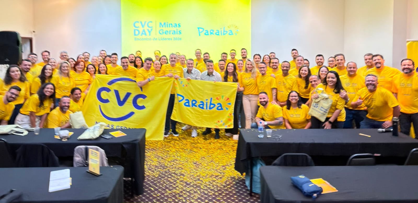 Paraíba registra alta de 16% nas vendas e promove capacitação para franqueados da CVC em Minas Gerais