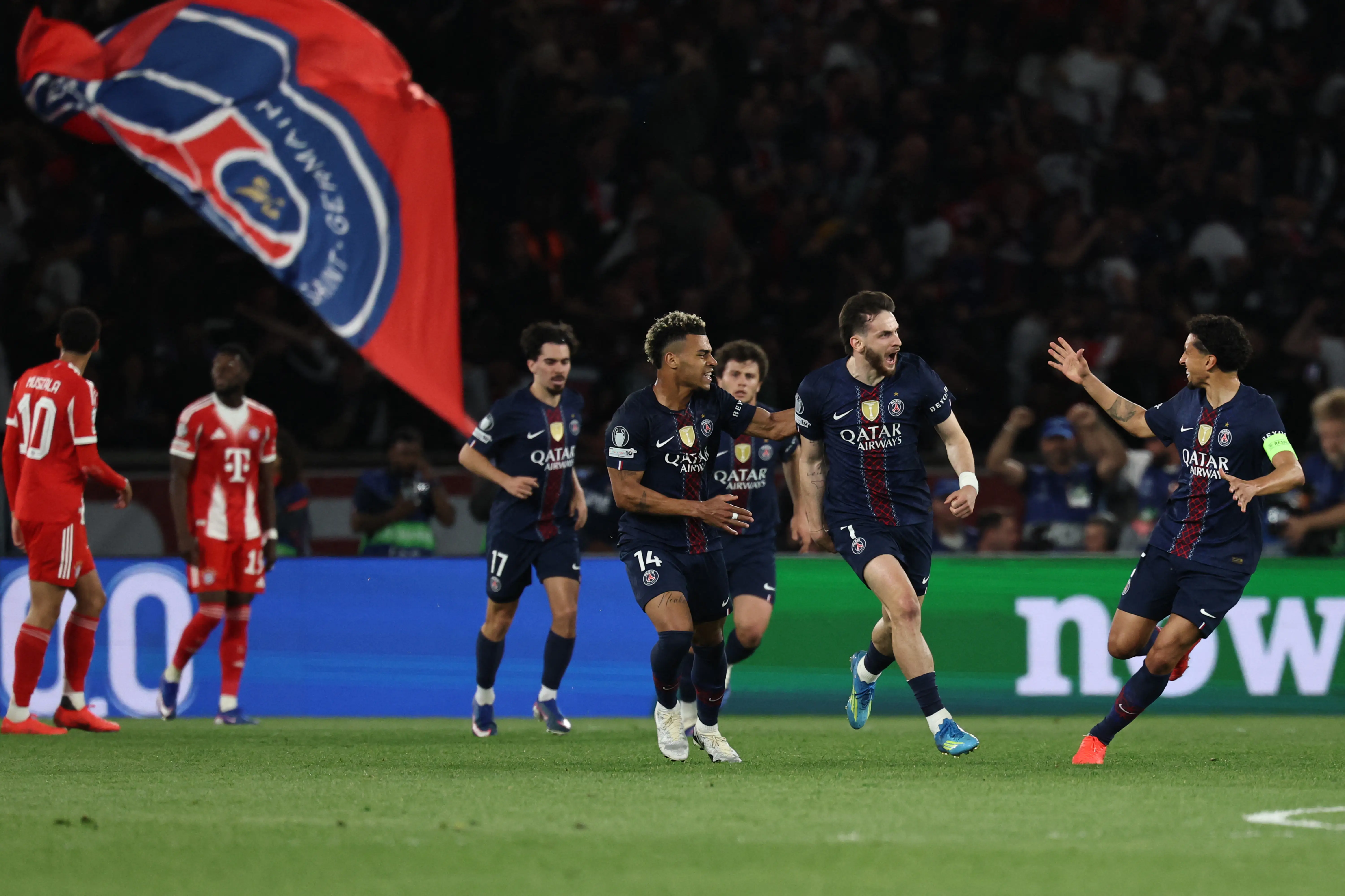 PSG vence Bayern por 5 a 4 e abre vantagem na semifinal