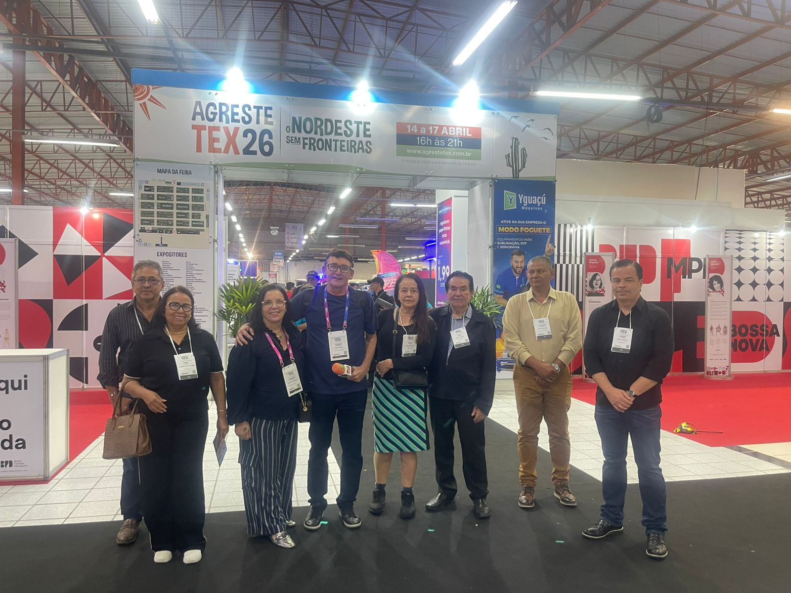 Secretário João Rafael participa da Agreste Tex 2026 em Caruaru