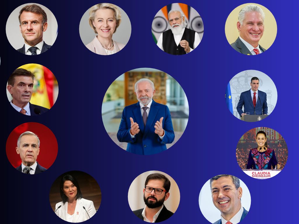 Líderes mundiais parabenizam Lula pela vitória; Trump e Milei seguem em silêncio