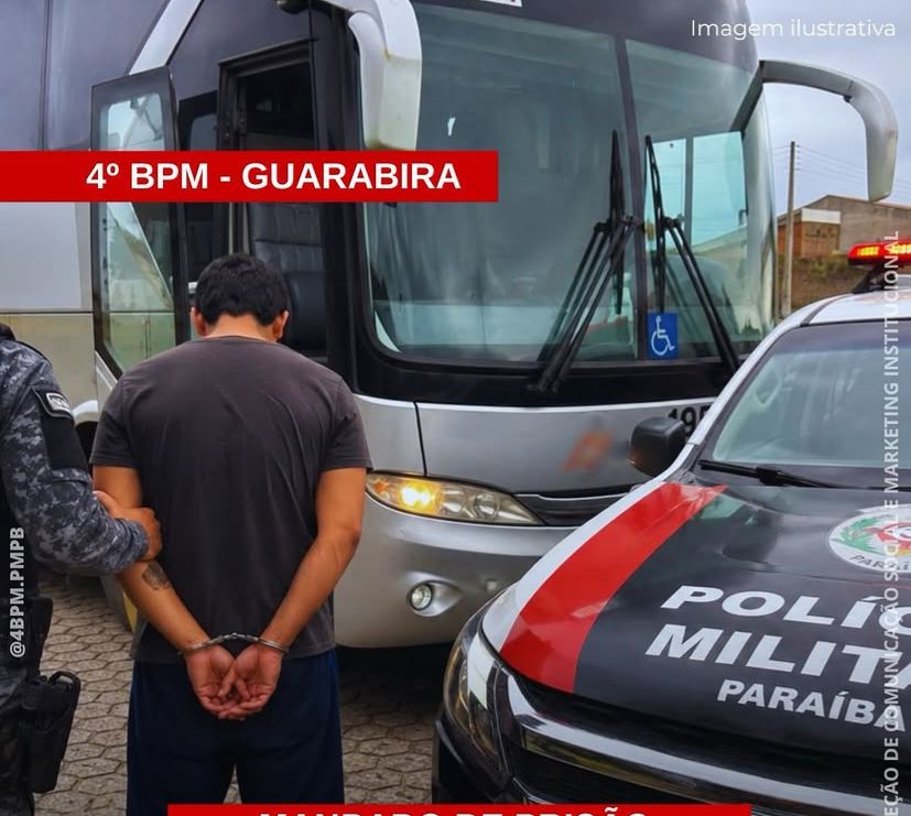 Foragido por estupro de vulnerável é preso em Guarabira