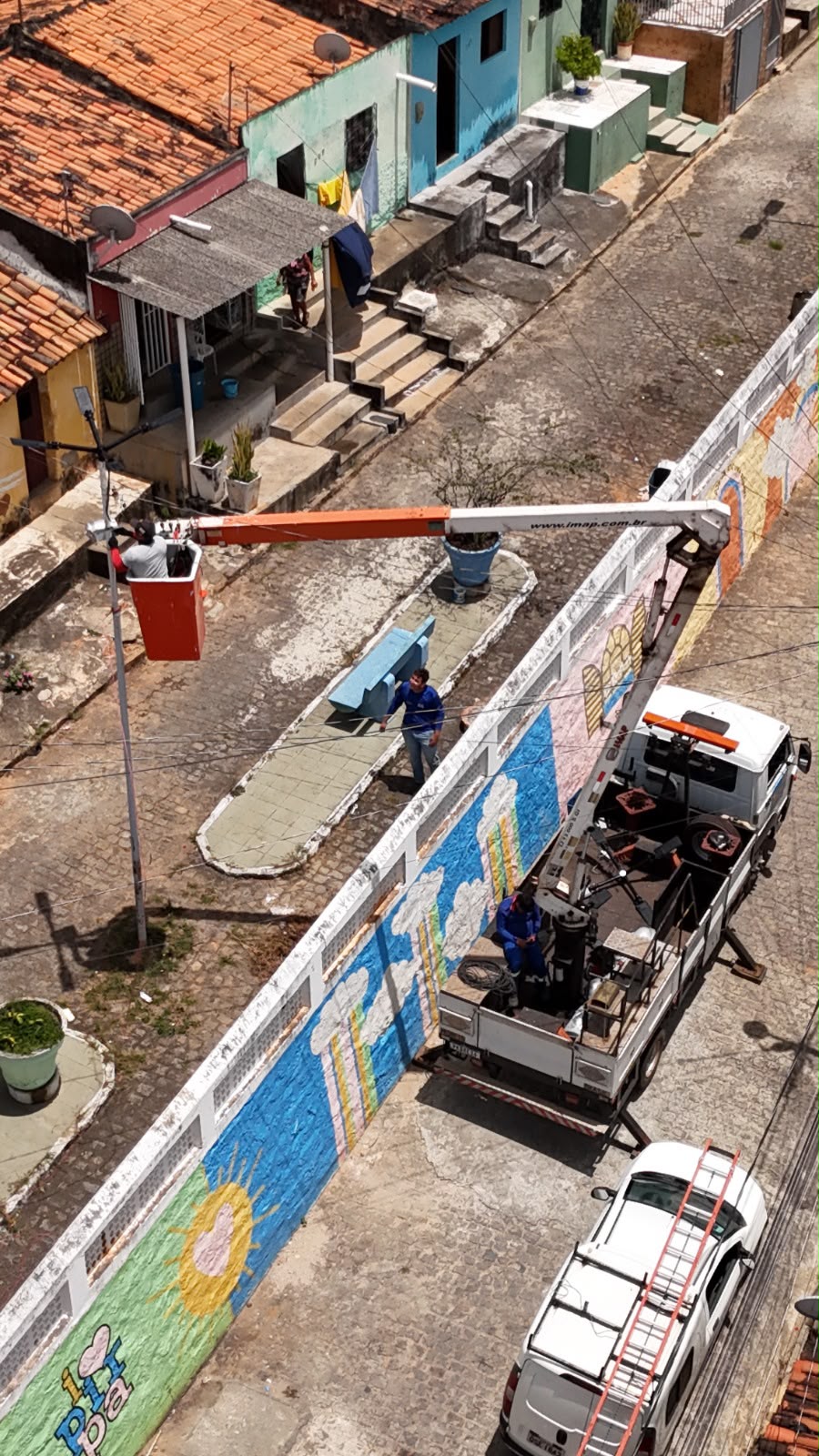 Pirpirituba amplia iluminação em LED no bairro Caixa D’Água