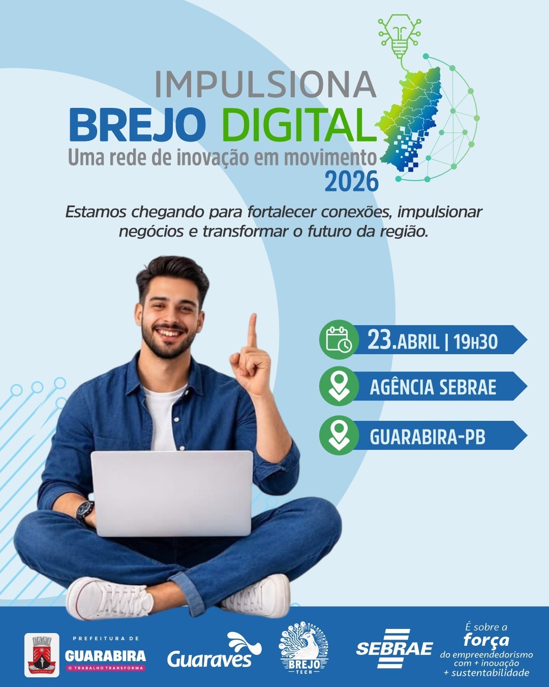 Sebrae lança programa Brejo Digital 2026 em Guarabira