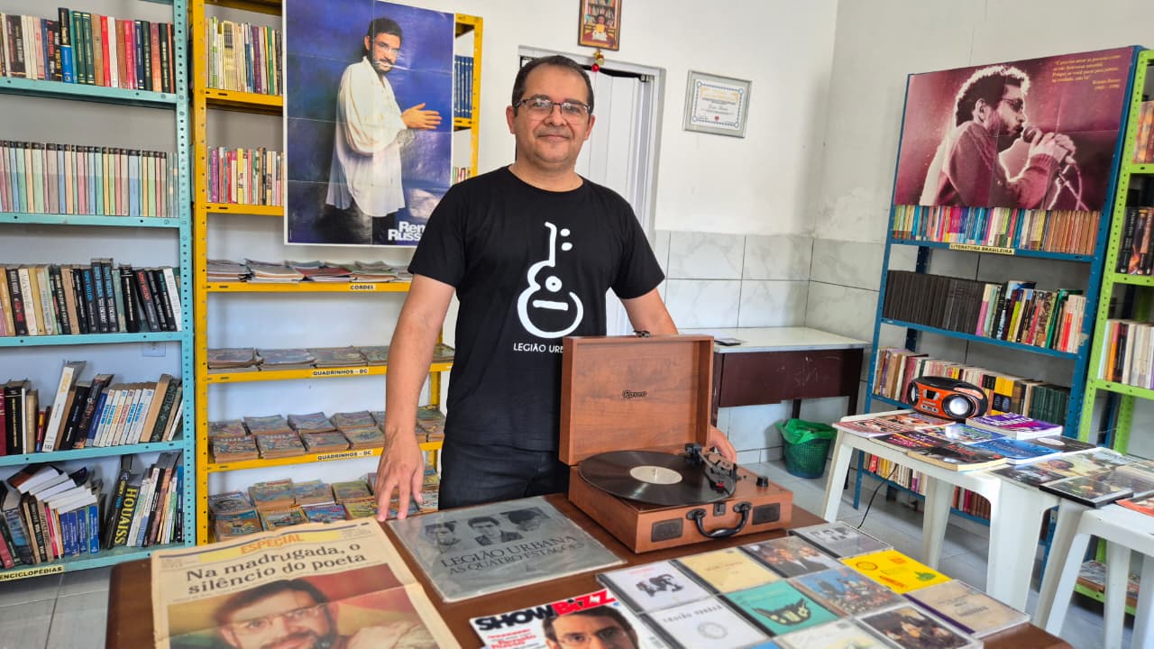 Renato Russo: fã paraibano relembra obra do cantor nos 30 anos de sua morte