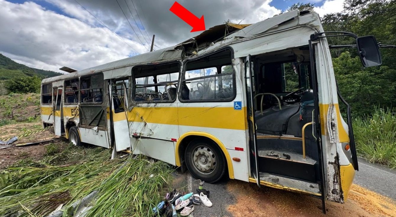Famílias acionam Justiça e pedem mais de R$ 3,4 milhões por acidente com ônibus escolar em Pilões