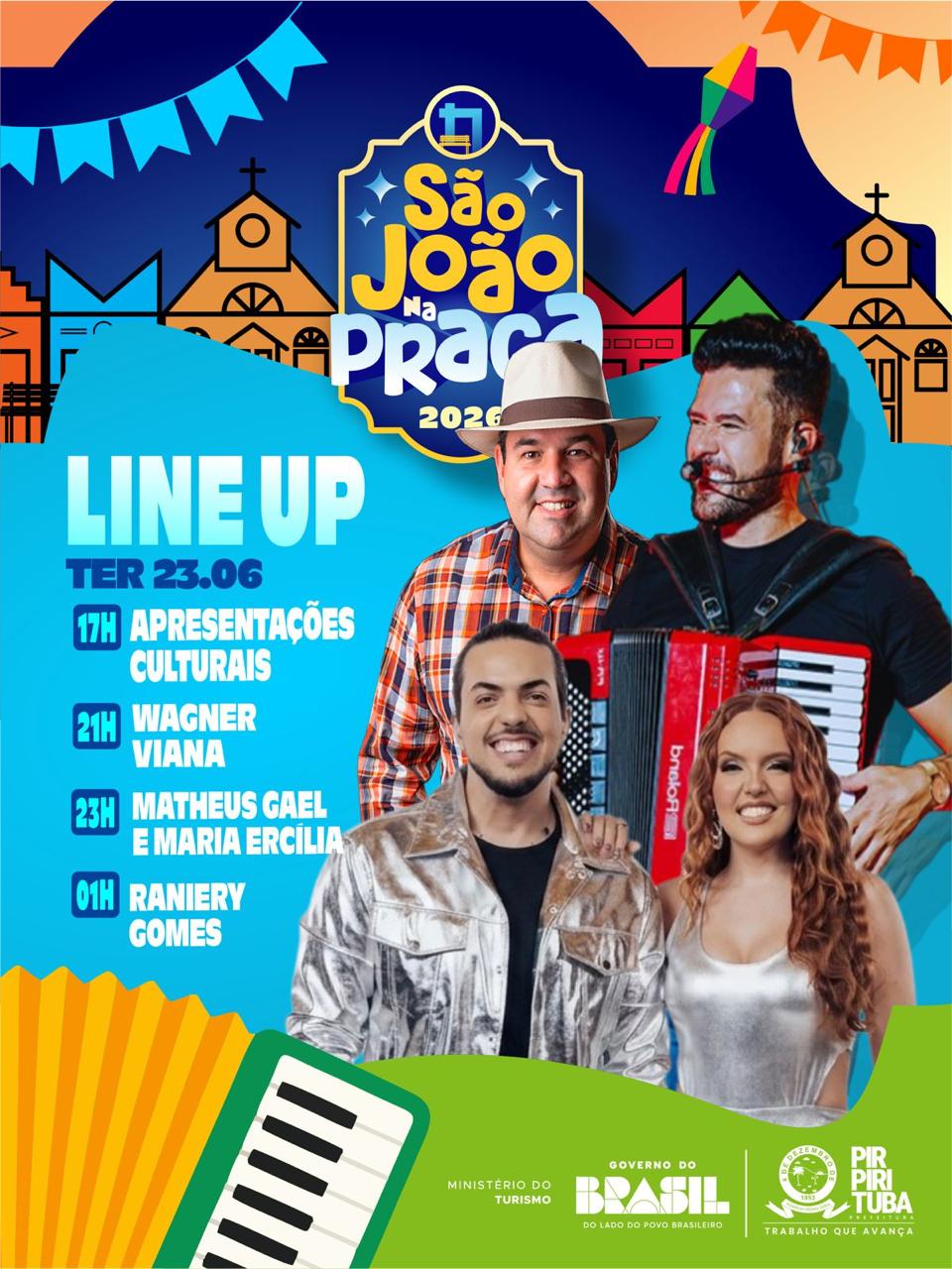 Pirpirituba entra no clima junino com dois dias de festa e grandes atrações 