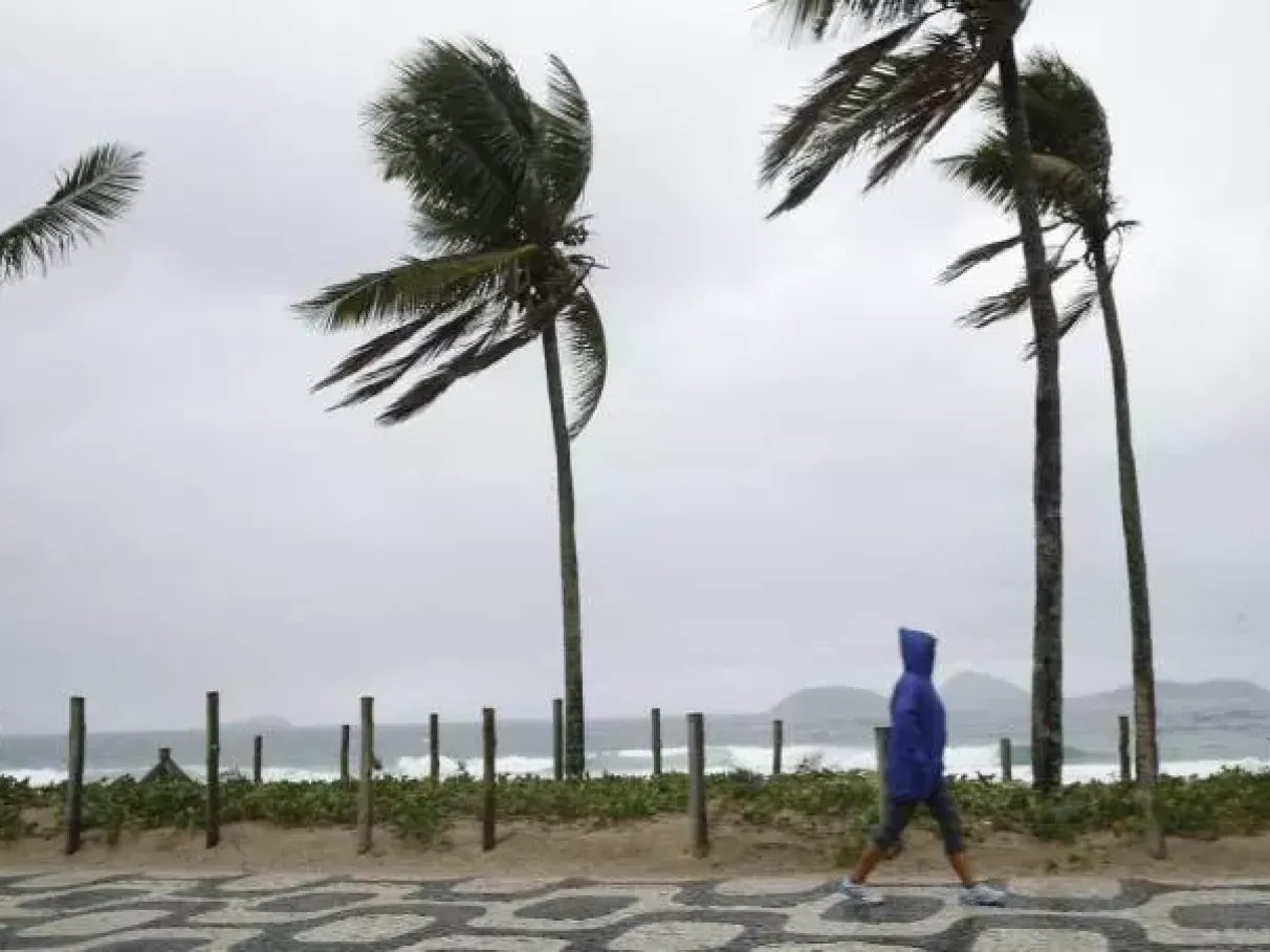 Inmet alerta para ventos de até 60 km/h em 108 cidades da Paraíba