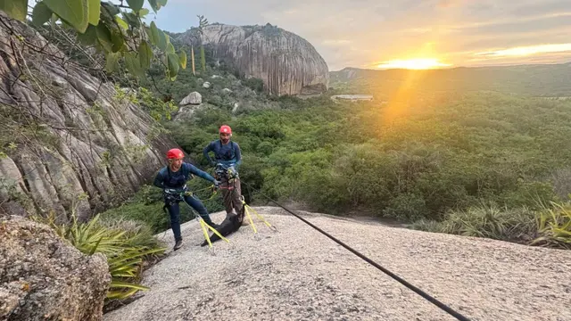 Rapel volta a ser liberado no Parque Pedra da Boca