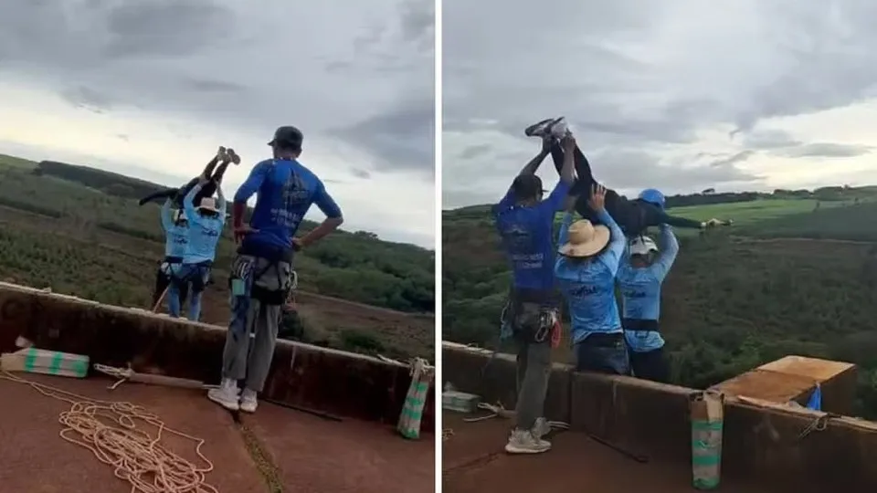 Testemunha diz que organizadora pediu para apagar vídeo de salto