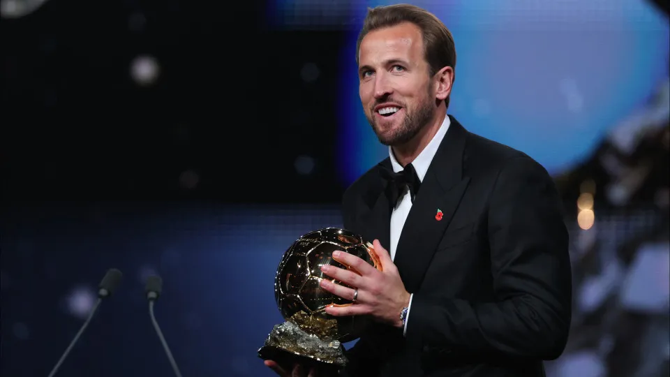 Harry Kane conquista a Bola de Ouro pela primeira vez