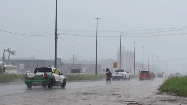 Inmet emite alerta laranja de chuvas para 43 cidades da PB