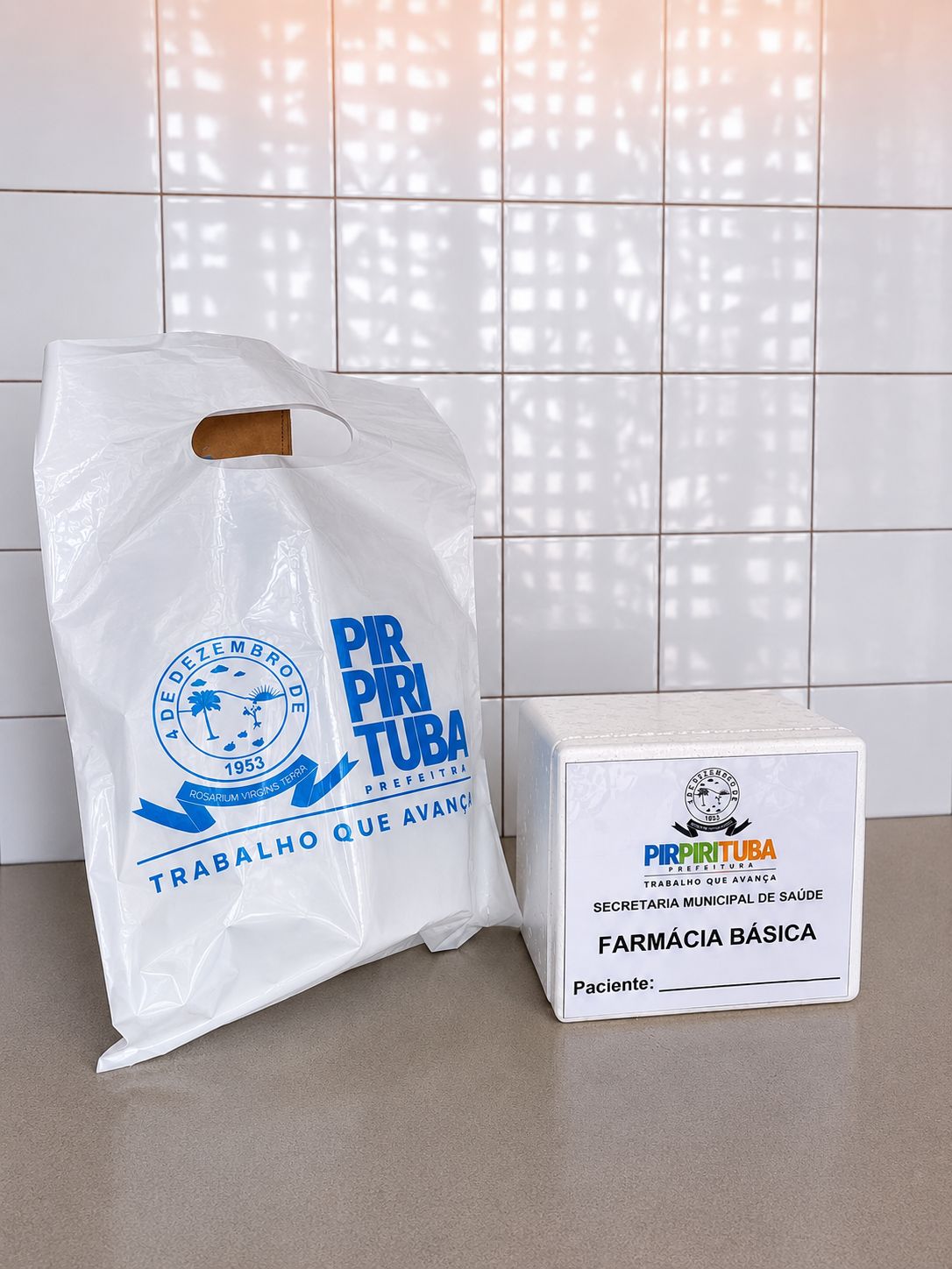 Pirpirituba padroniza entrega de medicamentos na Farmácia Municipal