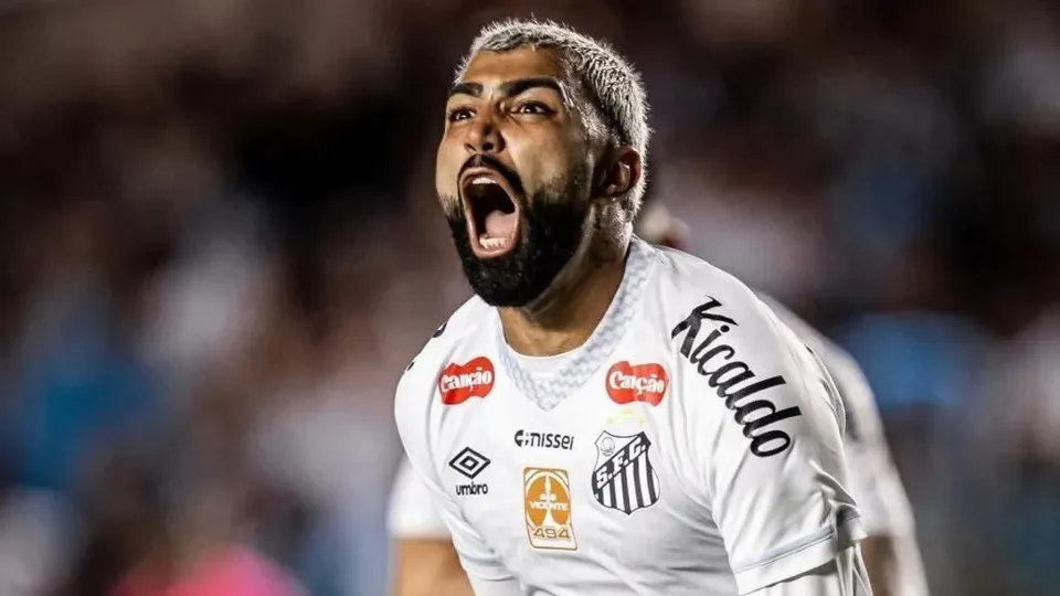 Gabigol é suspenso pelo STJD e desfalca o Santos no Brasileirão