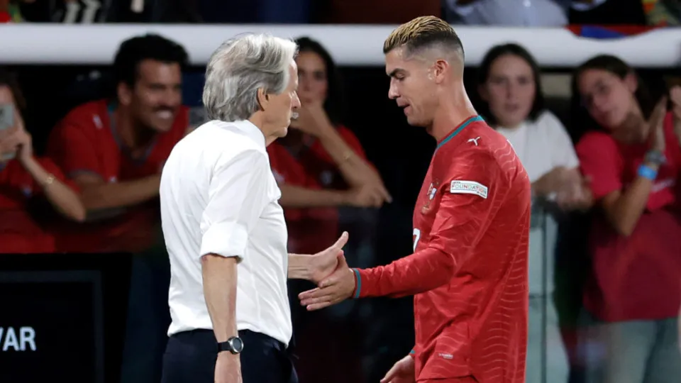 Cristiano Ronaldo e Jorge Jesus se reúnem após tensão