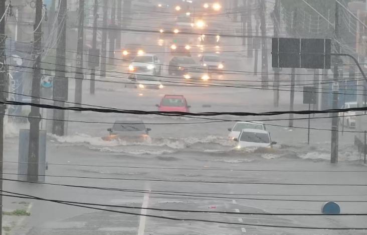 Inmet emite alerta de chuvas intensas para a Paraíba