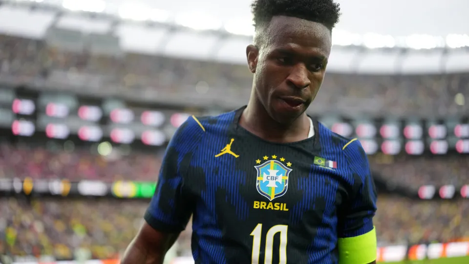 Vinicius Junior celebra convocação para a Copa de 2026