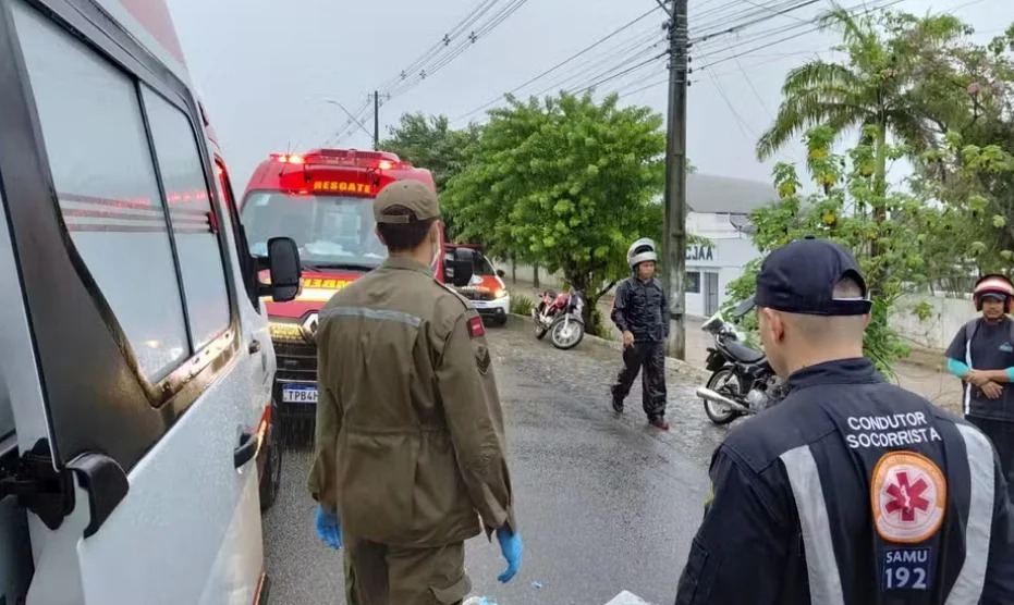 Motociclista morre após perder controle da moto em Santa Rita