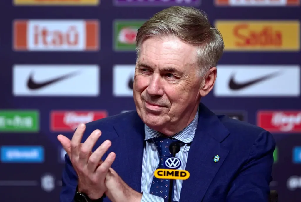 Ancelotti convoca Seleção; Neymar fica fora da lista
